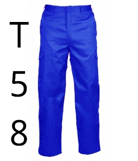 Pantalon Tergal Azul T-58