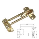 Cadena Seguridad 2 Latonado Barniz - Imagen 2