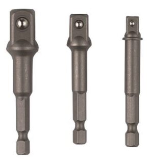 Juego Adaptadores Macho 1/4" 1/2" Y 3/8"
