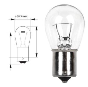 Lampara 12v P21w (Ba15s)