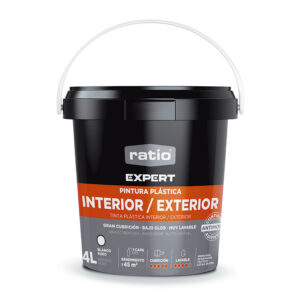 Ratio Pintura Plastica Interior/exterior Expert 4 Lt