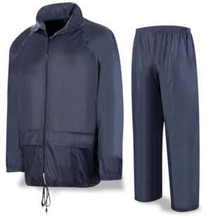 Traje Agua Azul Poliester/pvc T-l
