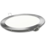 Downlight Led Empotrar 18w 6500k Circular Niquel