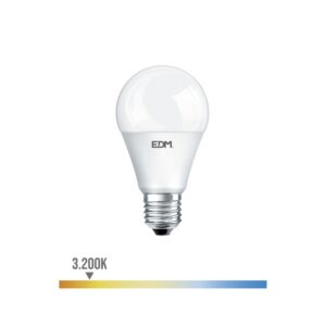 Bombilla Led Con Sensor Crespuscular E27 10w Luz Calida