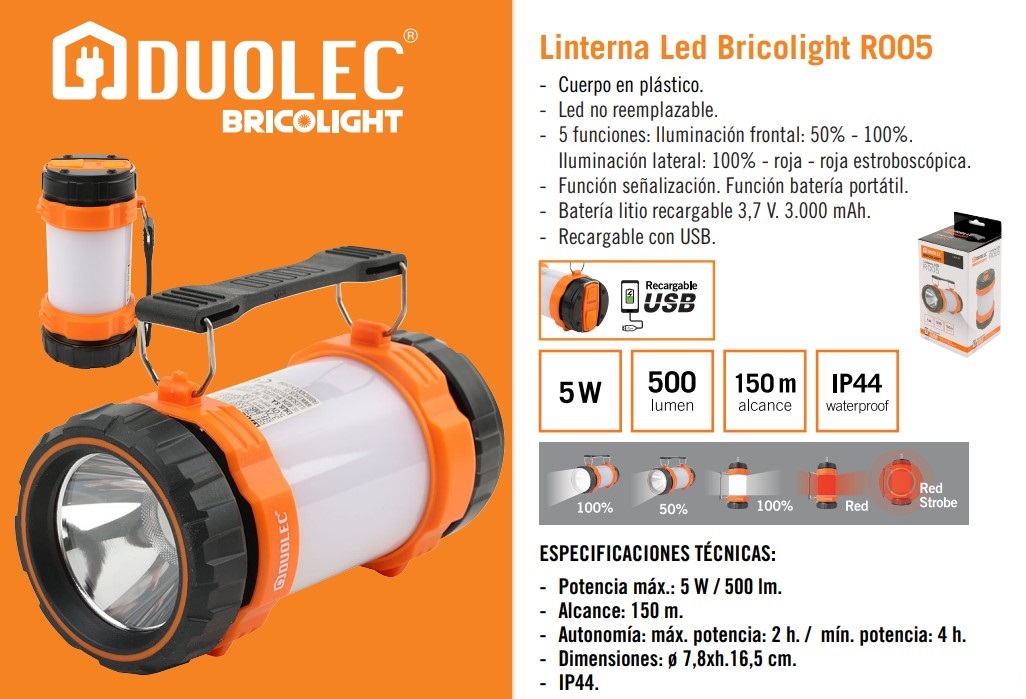 Linerna Led Bricolight R005 5w