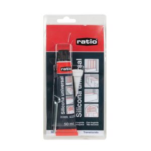 Ratio Silicona Acida Multiuso  Transparente 50ml