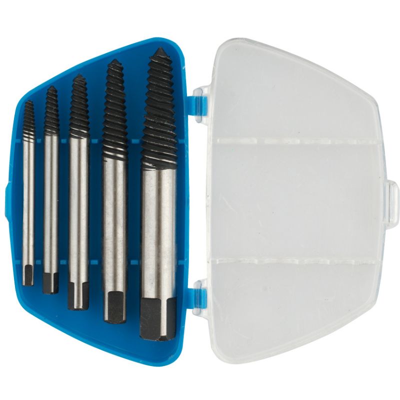 JUEGO EXTRACTOR TORNILLOS 5 PIEZAS_444300_KWB Juego Extractor Tornillos 5 Piezas - Imagen 1