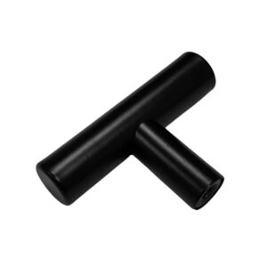 Pomo 50x12 Mm Inox Negro Mate