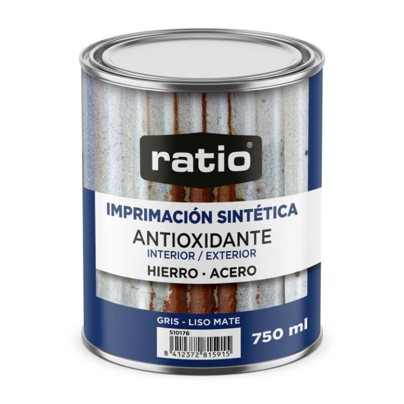 Imprimacion antioxidante hierro acero RATIO para estructuras metálicas