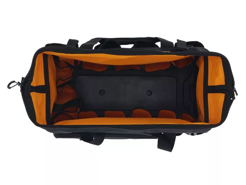 Bolsa herramientas DeWalt McLaren DWST60104-9 negra con detalles naranjas