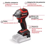 Llave De Impacto Brushless Tp-cw 18/260-c Li Bl - Solo - Imagen 3