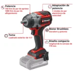 Llave De Impacto Brushless Tp-cw 18/750-c Li Bl - Solo - Imagen 3