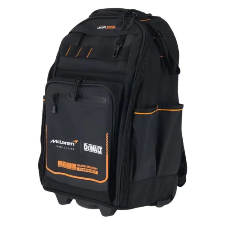 Mochila ruedas DeWalt McLaren DWST60101-9 para transportar y organizar herramientas