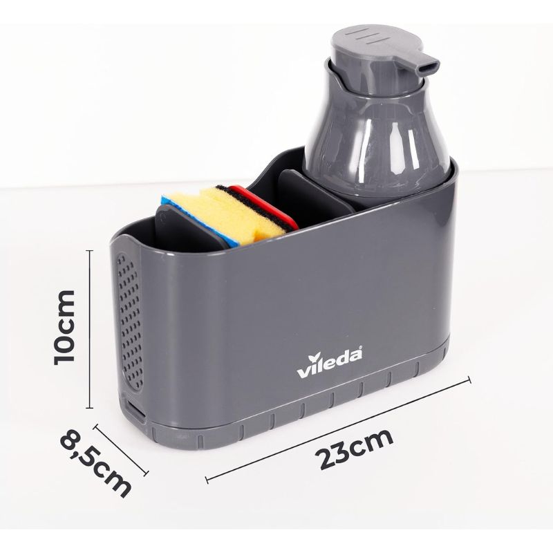 Organizador Dispensador Jabon Fregadero - Imagen 2