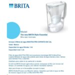 Jarra Filtrante Brita Style Essential+2 Filtros Cal - Imagen 2