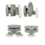 Rodamiento mampara nylon 23 mm para renovar el baño - Imagen 3