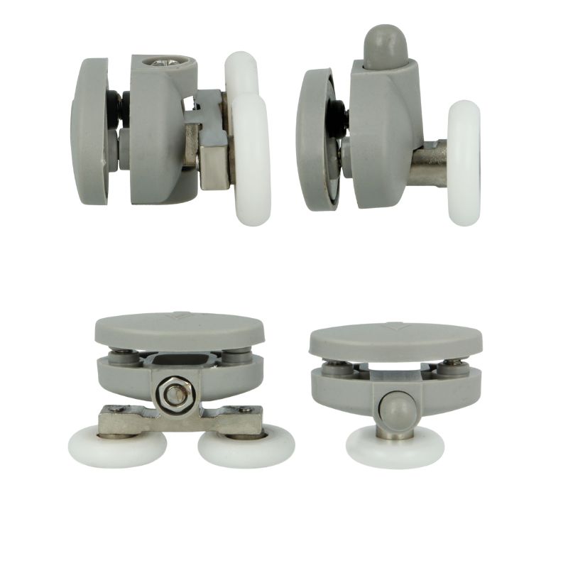 Rodamiento mampara nylon 23 mm para renovar el baño - Imagen 3