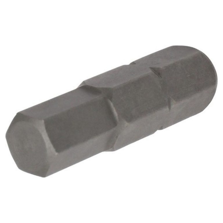Punta hexagonal corta 8mm de 30 mm con inserción de 10 mm