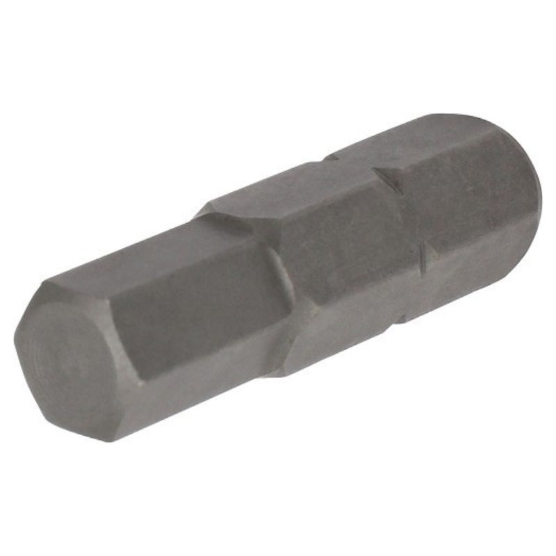 Punta hexagonal corta 8mm de 30 mm con inserción de 10 mm