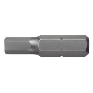 Punta hexagonal 8 mm de 25 mm con vástago de inserción de 1/4"