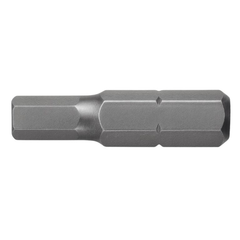 Punta hexagonal 8 mm de 25 mm con vástago de inserción de 1/4"