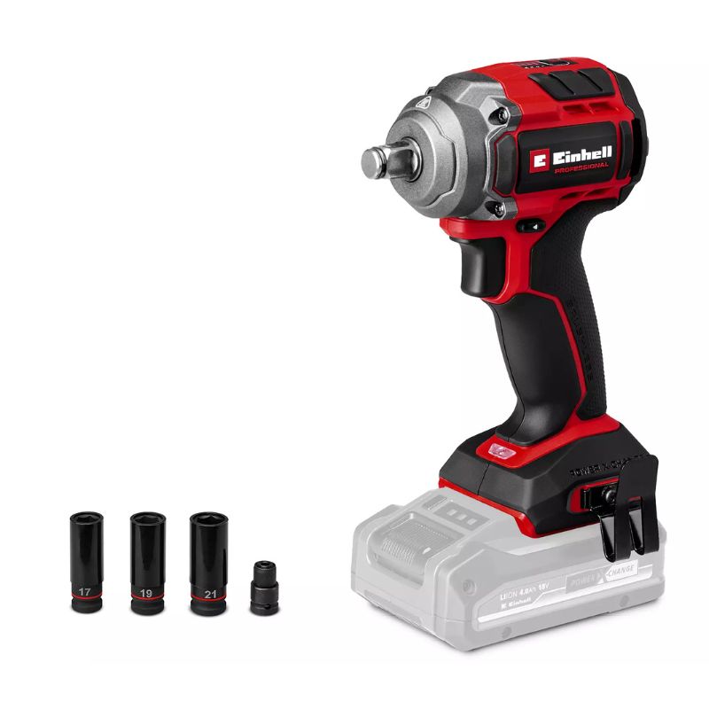llave de impacto einhell tp-cw 18/350-c li bl solo