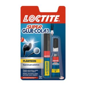 Loctite Superglue 3 Plasticos Dificiles 4 ml