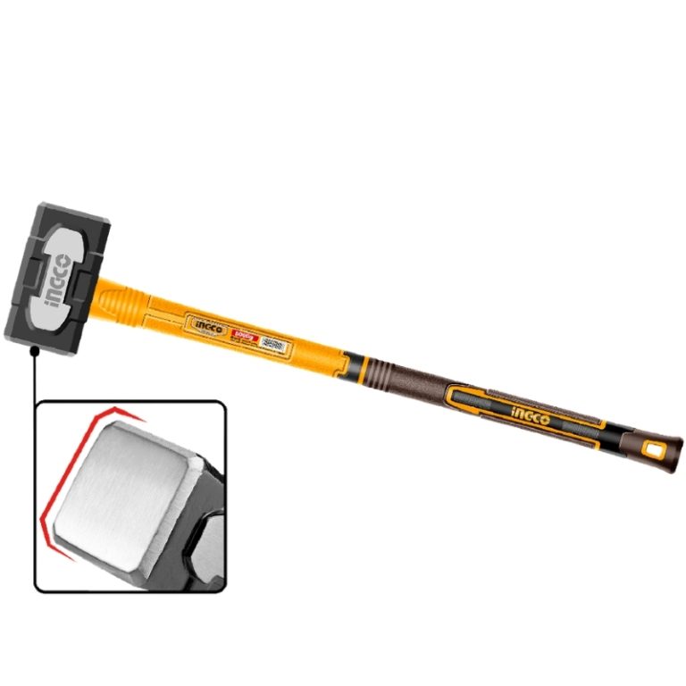 Maza 4kg mango fibra INGCO HSTH83498 de dos manos y 900 mm