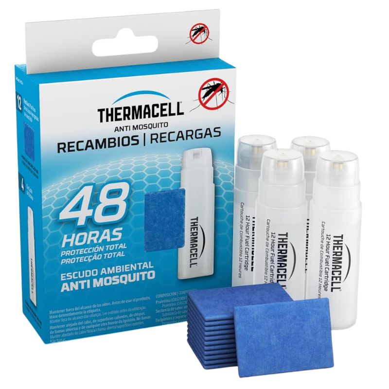 Recambio Thermacell Antimosquitos 48 Horas compatible con dispositivos Thermacell