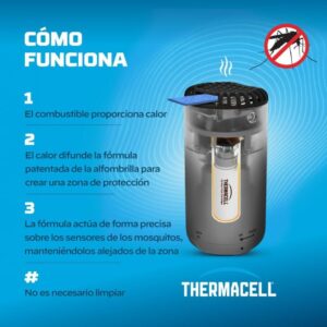 Difusor antimosquitos exterior Thermacell con protección 20 m² - Imagen 3