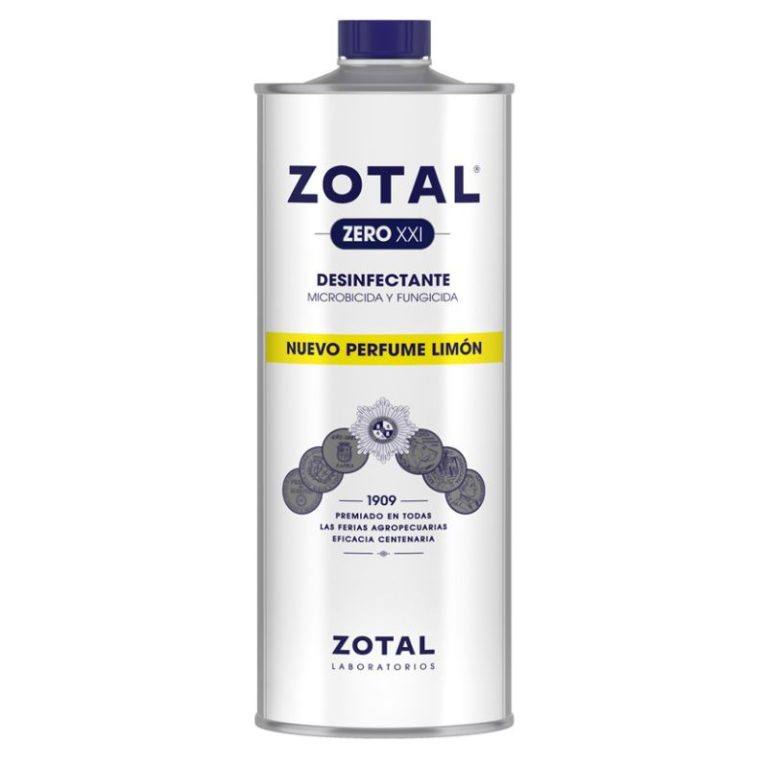 Desinfectante microbicida olor limon Zotal Zero XXI para limpieza e higiene