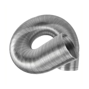 Tubo Aluminio Extensible Ø 120 Mm Plata 3 Mts