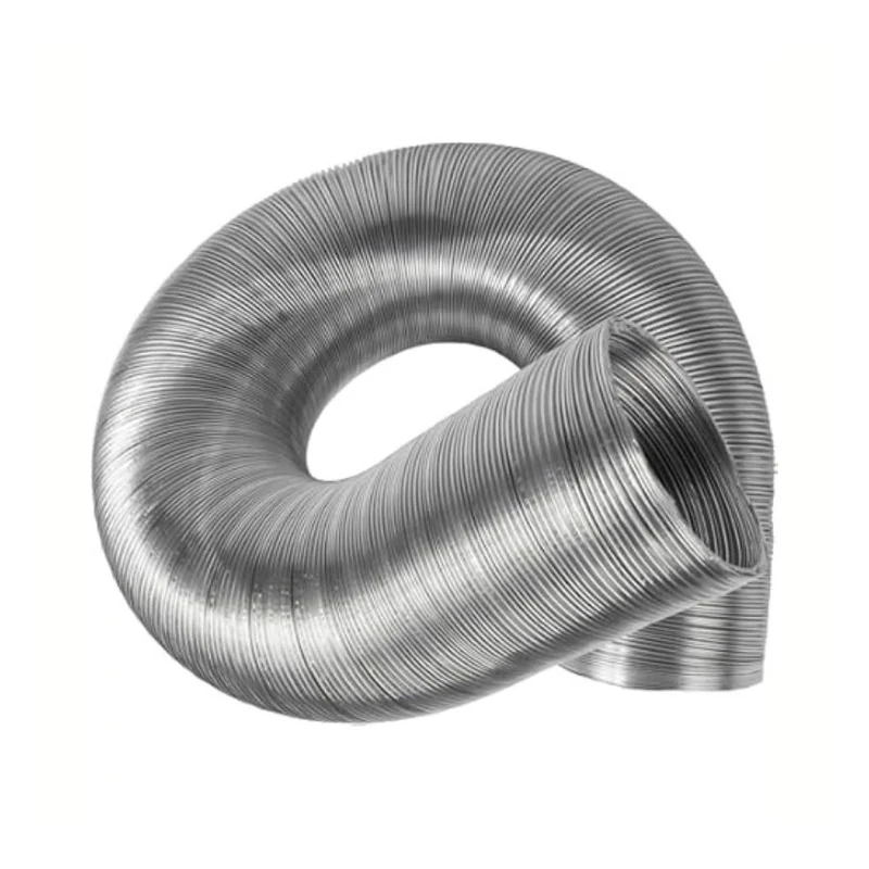 Tubo Aluminio Extensible Ø 120 Mm Plata 1,5 Mts