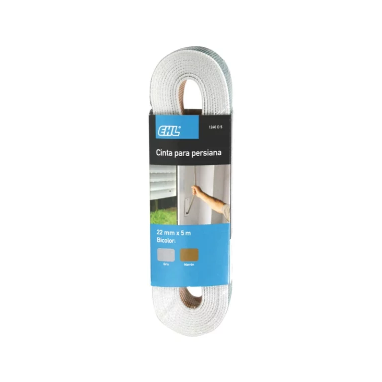 cinta persiana gris 22mm correspondiente a Cinta Persiana Gris 22 Mm X 6 Mts