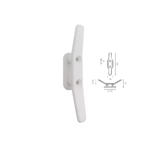 cornamusa toldo tld15 blanca correspondiente a Cornamusa Toldo Tld15 Blanco