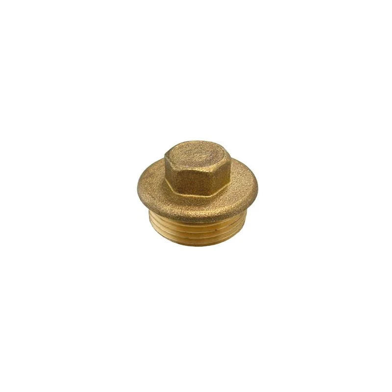 Tapon Laton Macho 3/8"