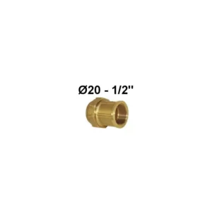 Enlace Rosca Hembra 20-1/2 Laton Fitting