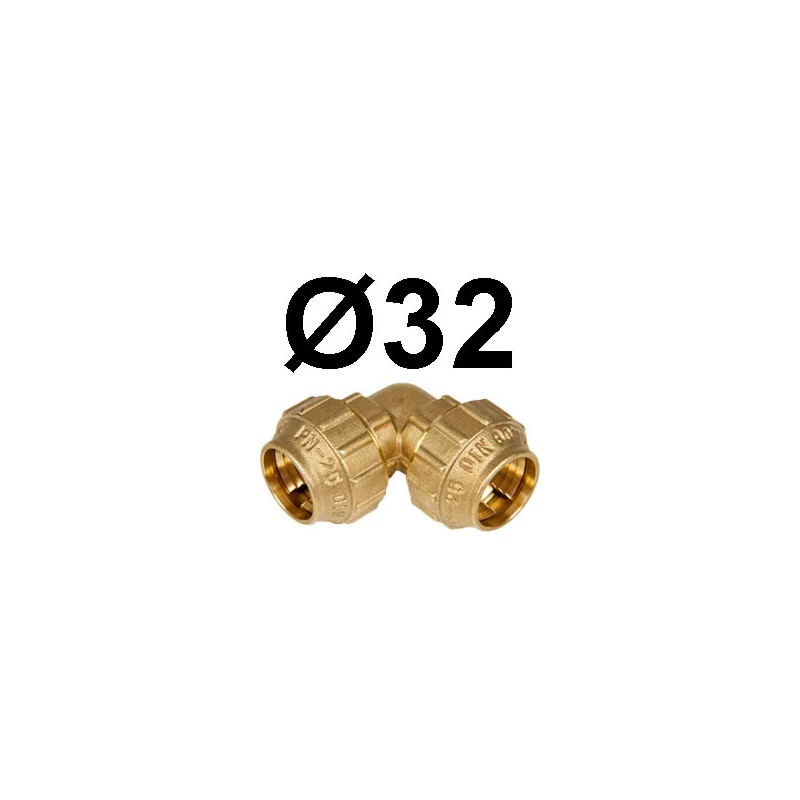 Codo 32 Laton Fitting