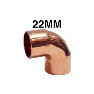 Codo Cobre H-h 90º 22