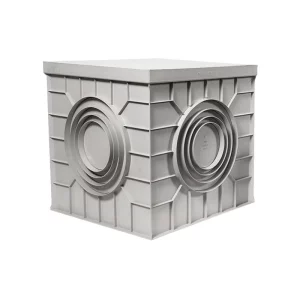 Caja Registro Saneamiento 400x400 Mm (Sin Tapa)