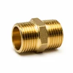 perfil hexagonal del machón latón doble rosca de 1 pulgada