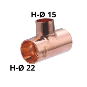 Te Cobre Derivacion H-ø 22 H-ø 15