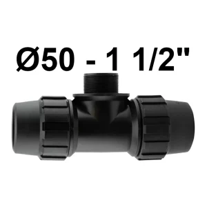 Te Derivacion Macho 50 - 1 1/2 Fitting