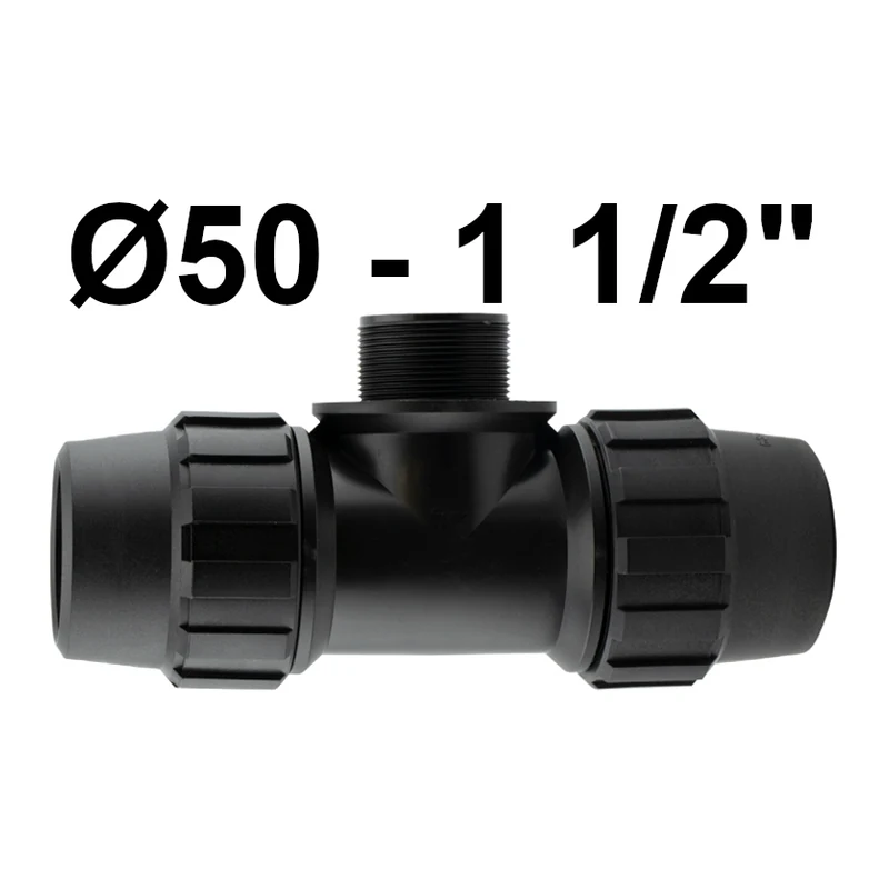 Te Derivacion Macho 50 - 1 1/2 Fitting