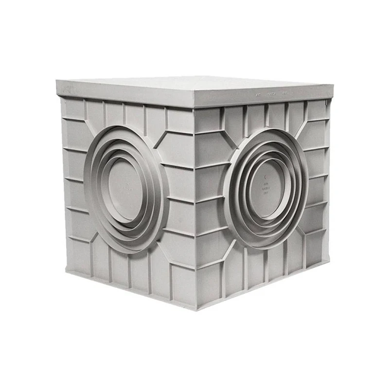 Caja Registro Saneamiento 550x550 Mm (Sin Tapa)