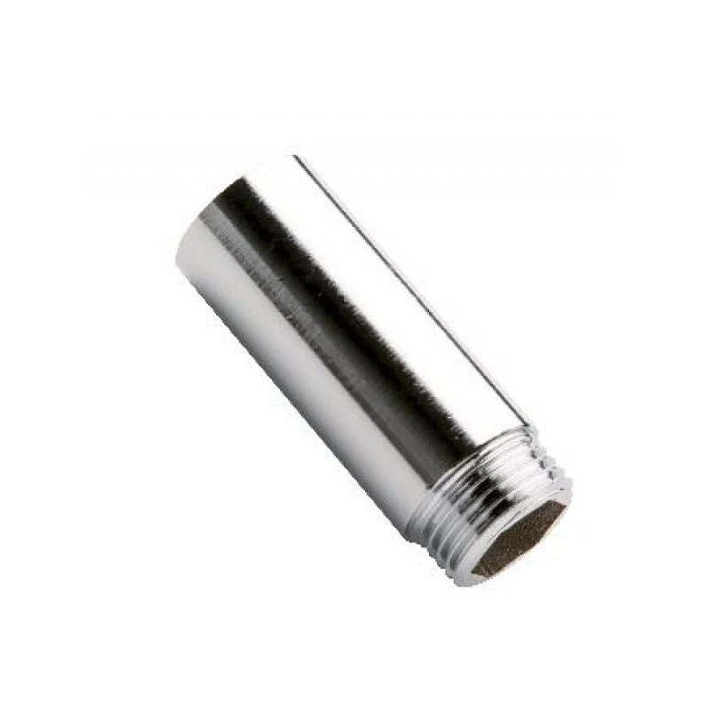 Alargadera Laton Cromado 1/2" X 10 Cm