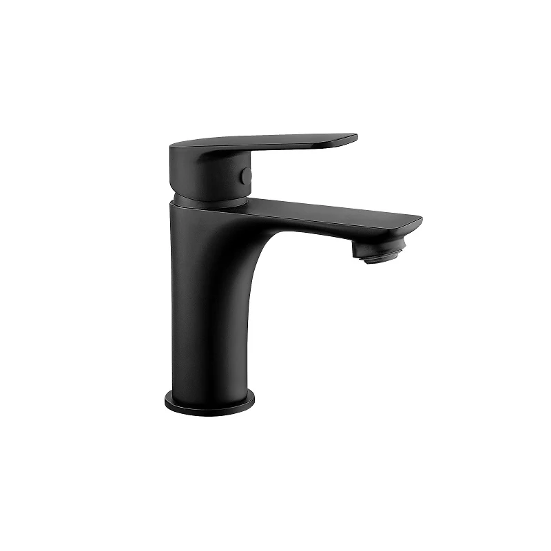 230520-monomando-lavabo-coral-negro-mate Monomando Lavabo Coral Negro Mate - Imagen 1