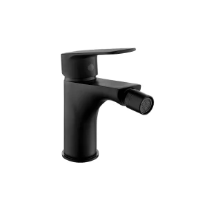Monomando Bidet Coral Negro Mate