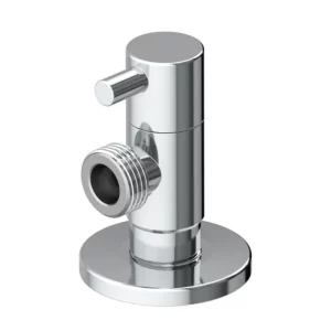 Valvula Escuadra Mando Redondo 1/2"-3/8"