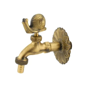 Grifo Decorativo Laton Caracol